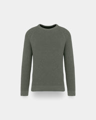 Eco-friendly Chunky Knit Sweater for Men - Customizable