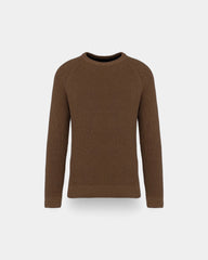 Eco-friendly Chunky Knit Sweater for Men - Customizable