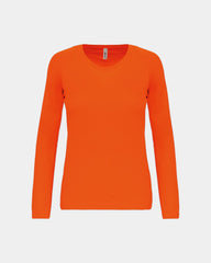 Customizable Women's Long Sleeve Sports T-Shirt