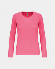 Customizable Women's Long Sleeve Sports T-Shirt