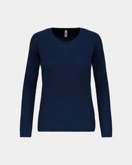 Customizable Women's Long Sleeve Sports T-Shirt