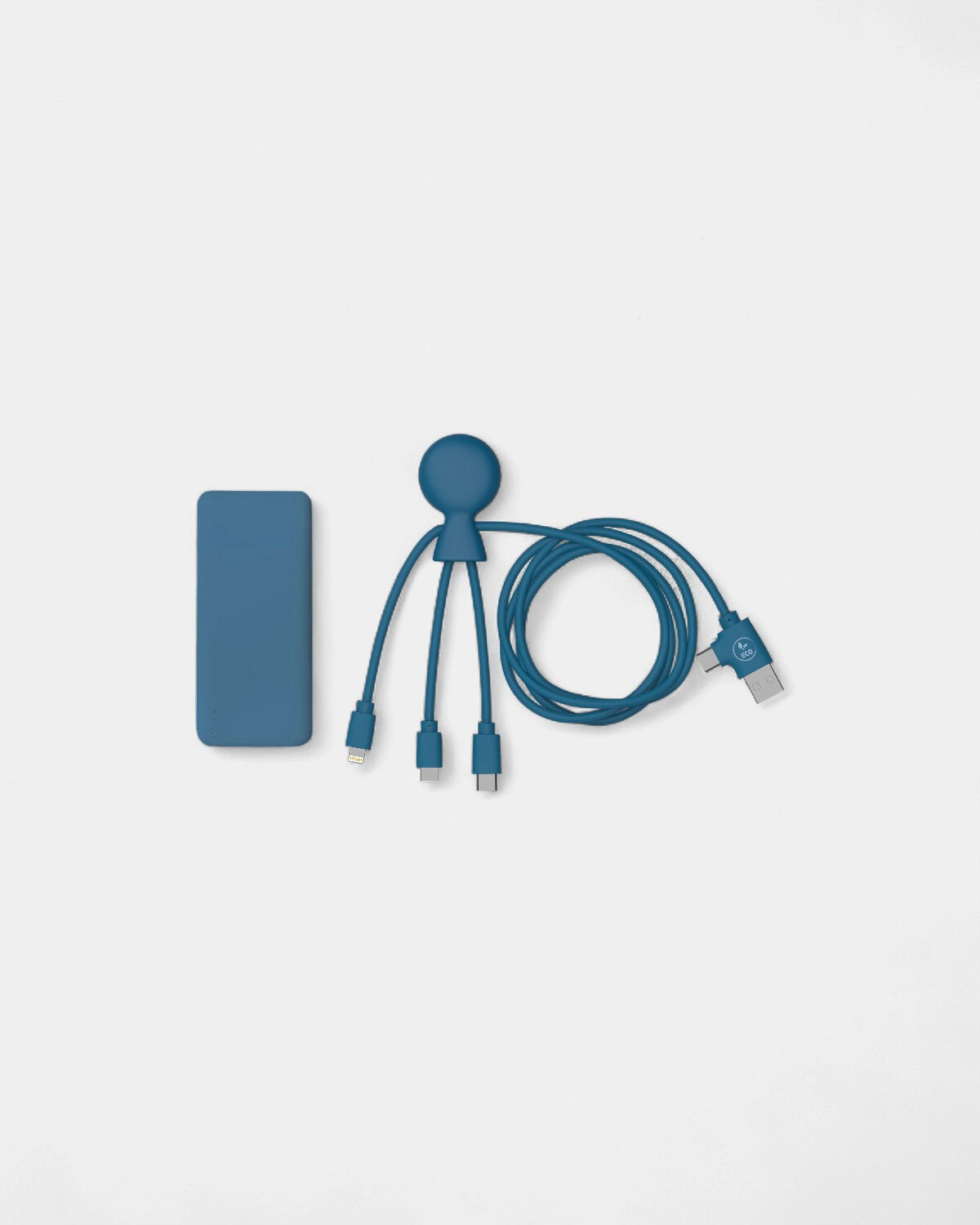Powerbank 7000 mAh & multi-connector cable 1 m to customize