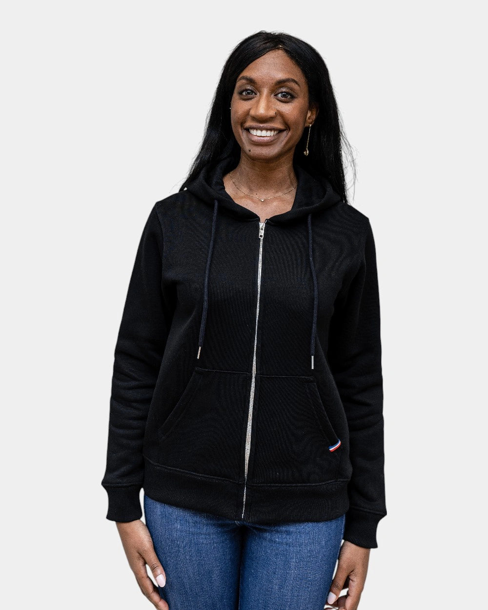 Women's Fleece Zip Hoodie to Personalize