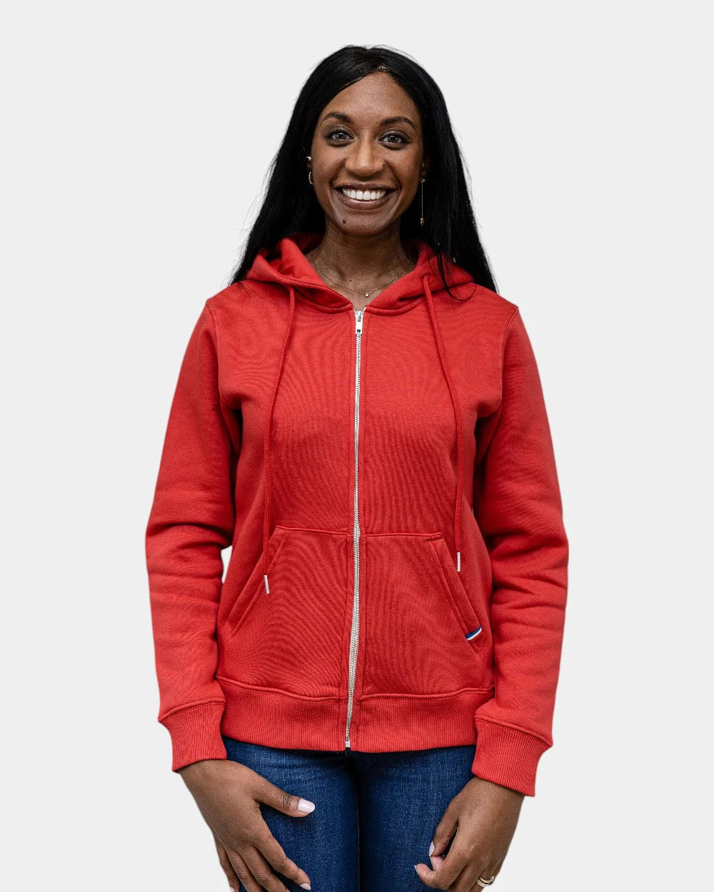 Women's Fleece Zip Hoodie to Personalize