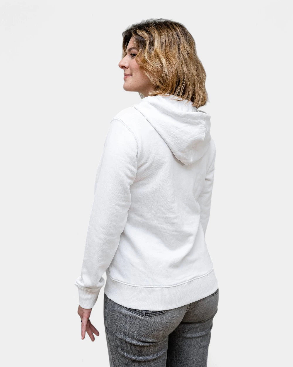 Women's Hoodie Made in France Zippered to Customize