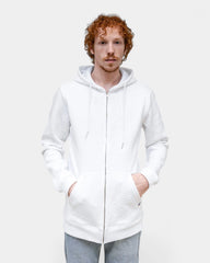 Men's Zipped Hoodie Made in France to Customize