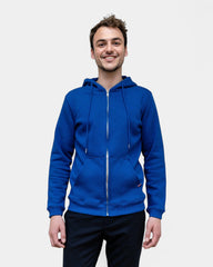 Men's Zipped Hoodie Made in France to Customize