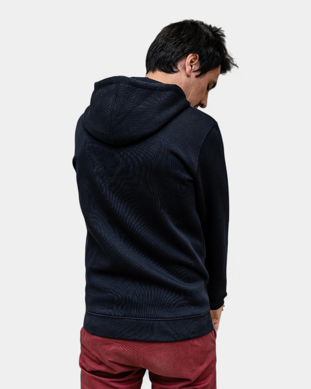 Men's Zipped Hoodie Made in France to Customize