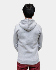 Men's Zipped Hoodie Made in France to Customize