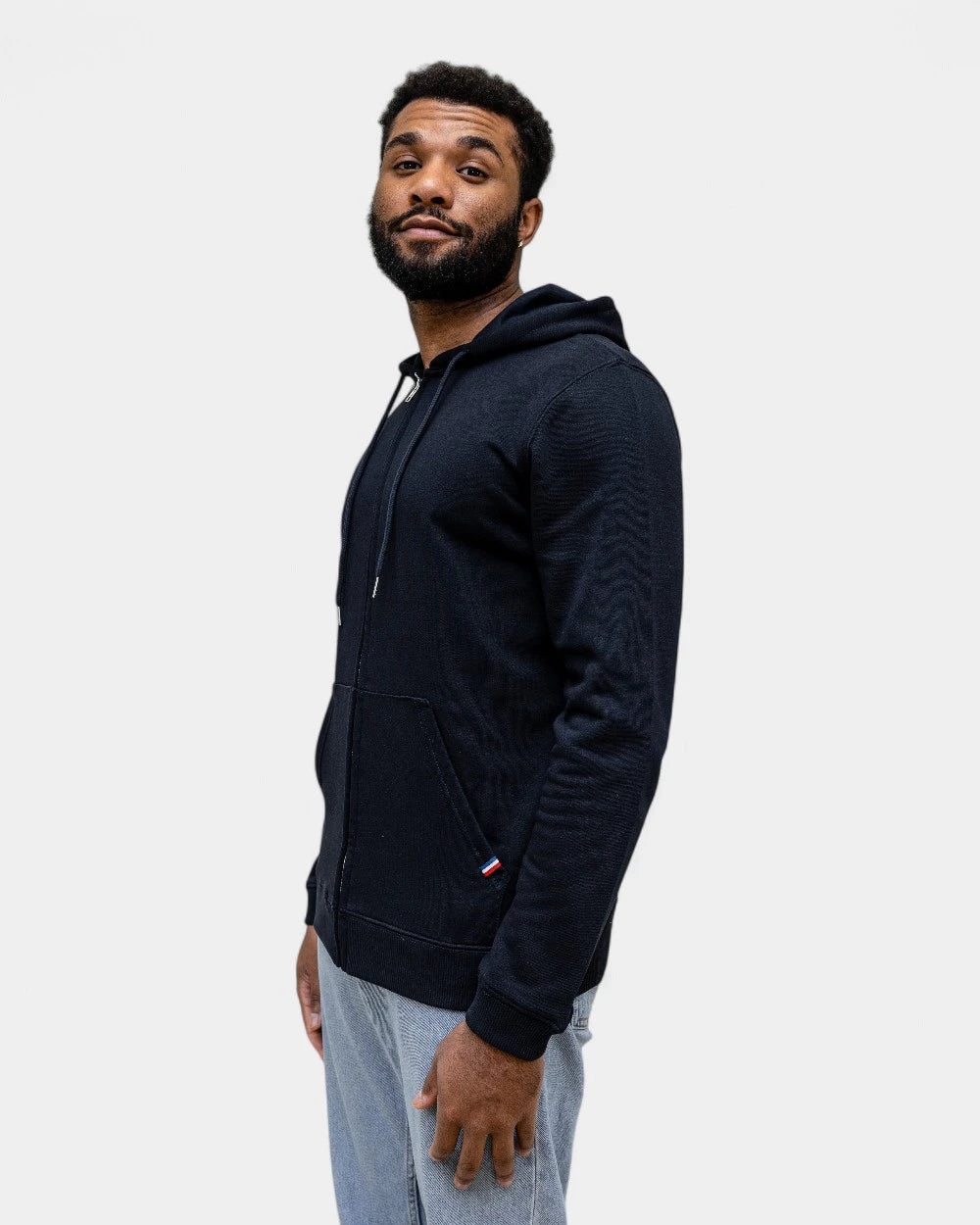 Men's Hoodie Made in France Zipped to Personalize