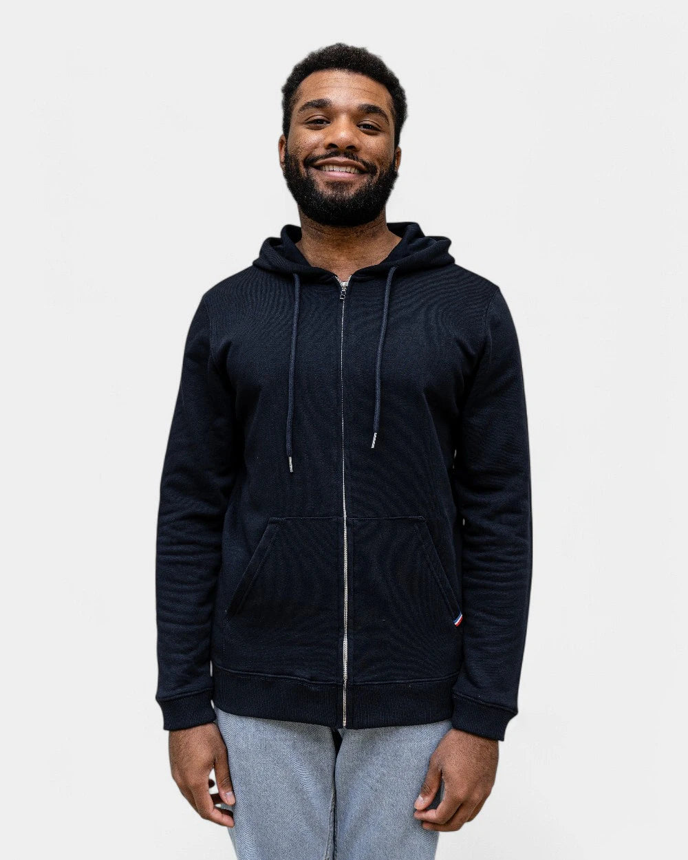 Men's Hoodie Made in France Zipped to Personalize