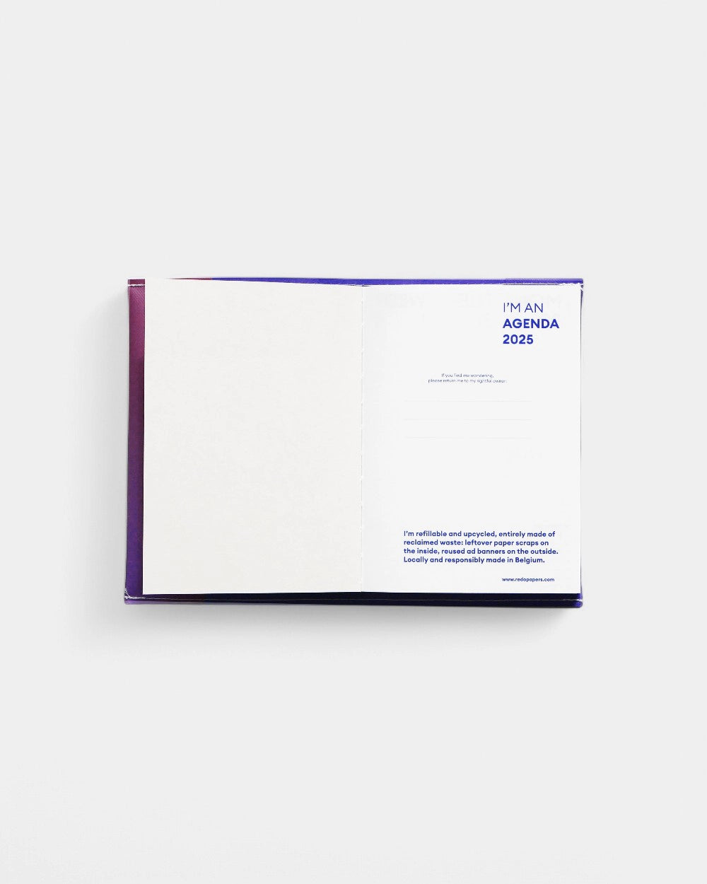 Eco-friendly customizable planner