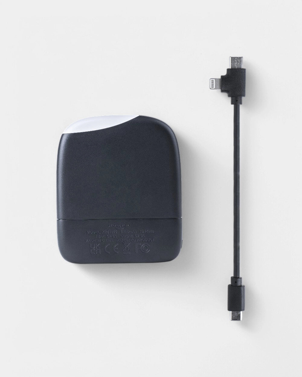 Customizable Recycled Plastic Charger/Flashlight