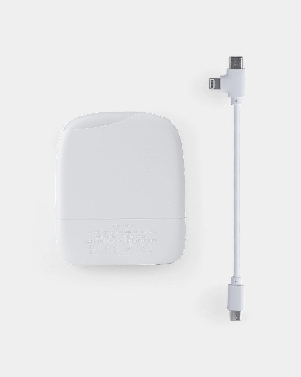 Customizable Recycled Plastic Charger/Flashlight