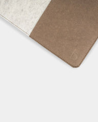 This customizable felt laptop sleeve