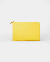 Iné Laptop Pouch in Recycled Leather to Personalize