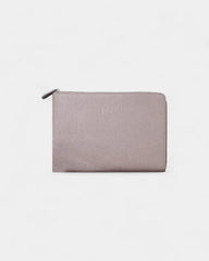 Iné Laptop Pouch in Recycled Leather to Personalize