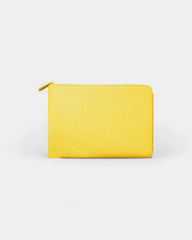 Iné Laptop Pouch in Recycled Leather to Personalize