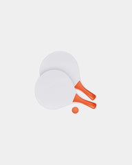 Promotional beach paddle set MDF - Orange