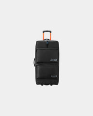 Promotional recycled travel trolley bag 82 cm - Black