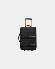 Promotional recycled travel bag 55 cm - Black