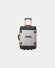 Promotional recycled travel bag 55 cm - Bruine Grise