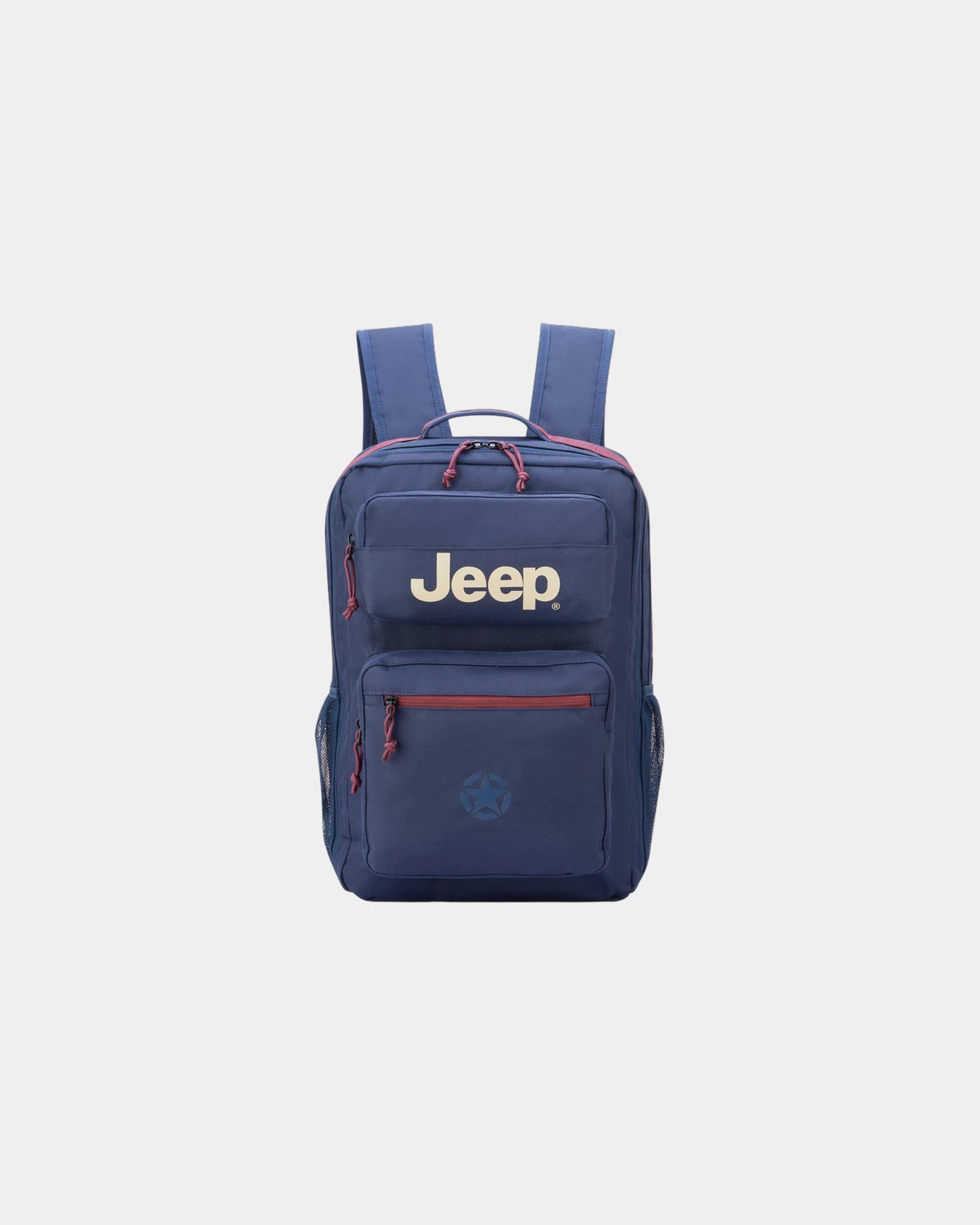 Promotional polyester multi-purpose backpack - Blue