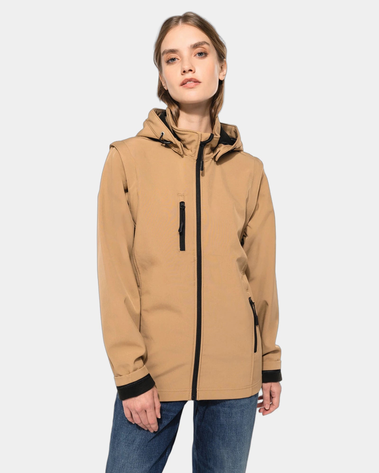 Custom breathable softshell jacket unisex - 4