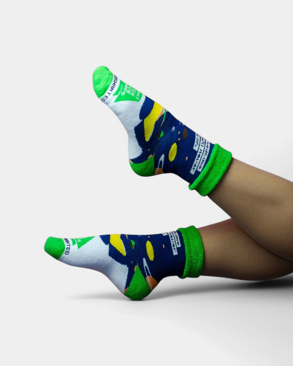 Eco-friendly customizable ski socks