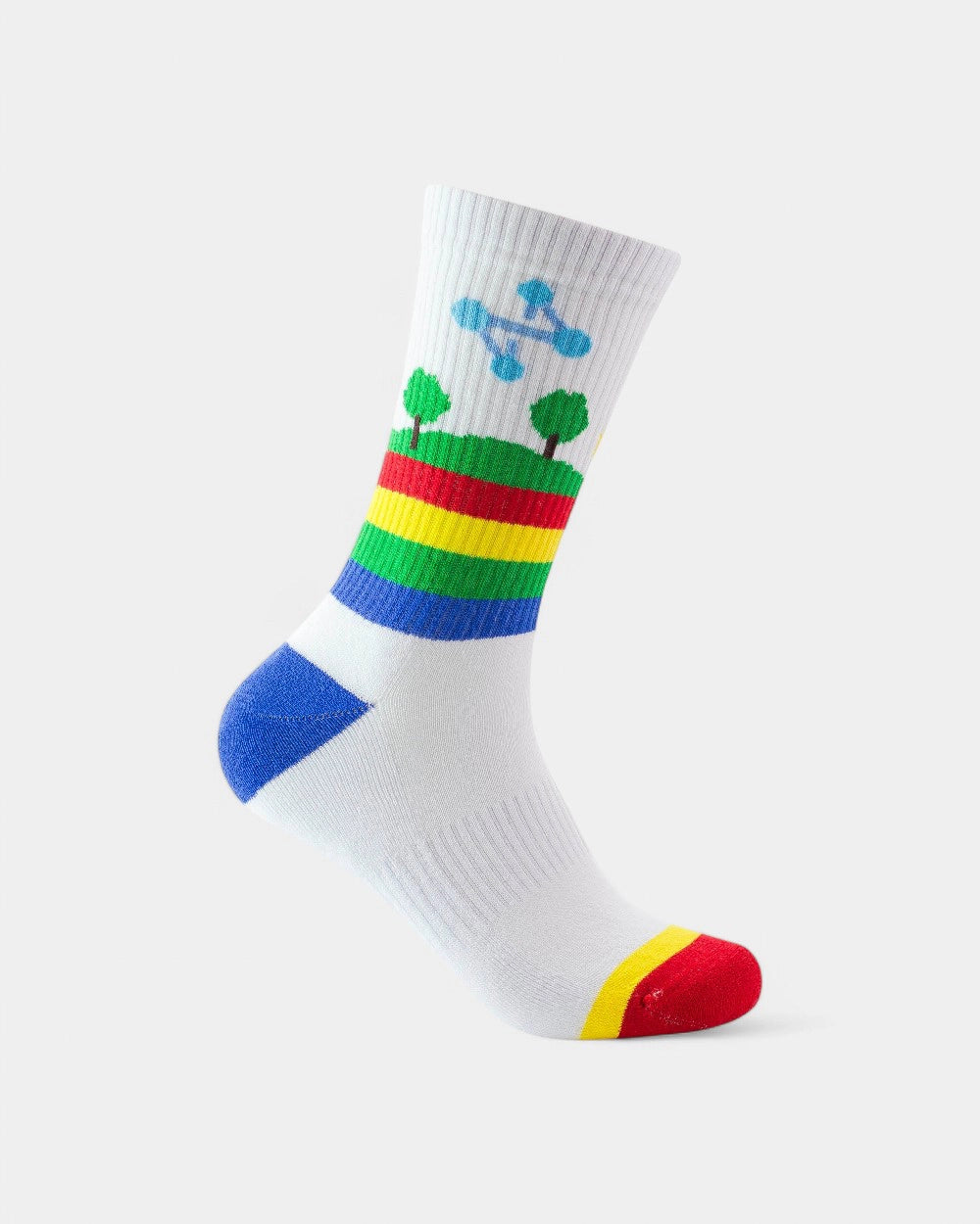 Eco-friendly customizable sports socks