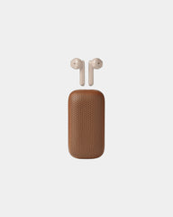 Custom Bluetooth speakerbuds Lexon SPEAKERBUDS - Camel