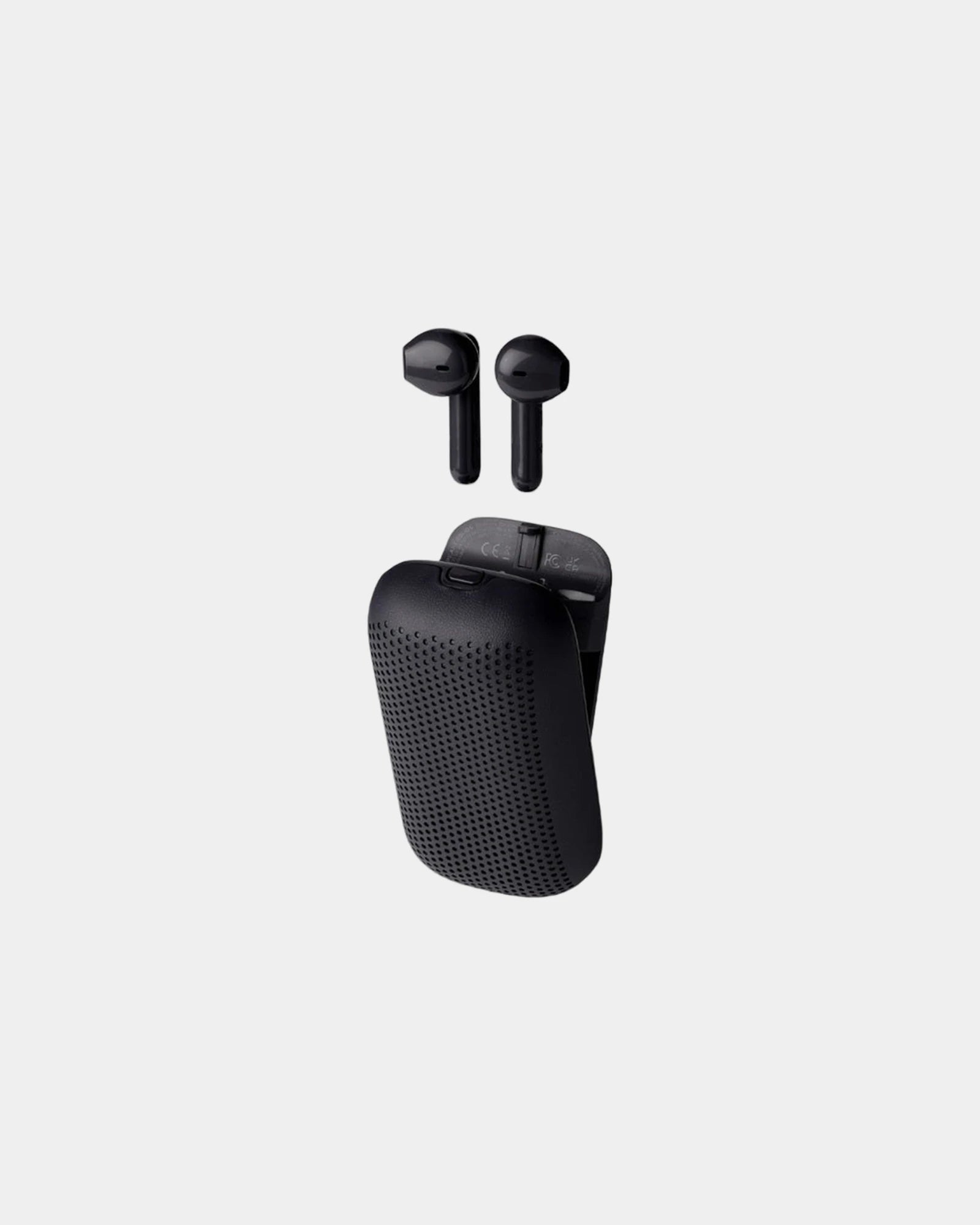 Custom Bluetooth speakerbuds Lexon SPEAKERBUDS - Black