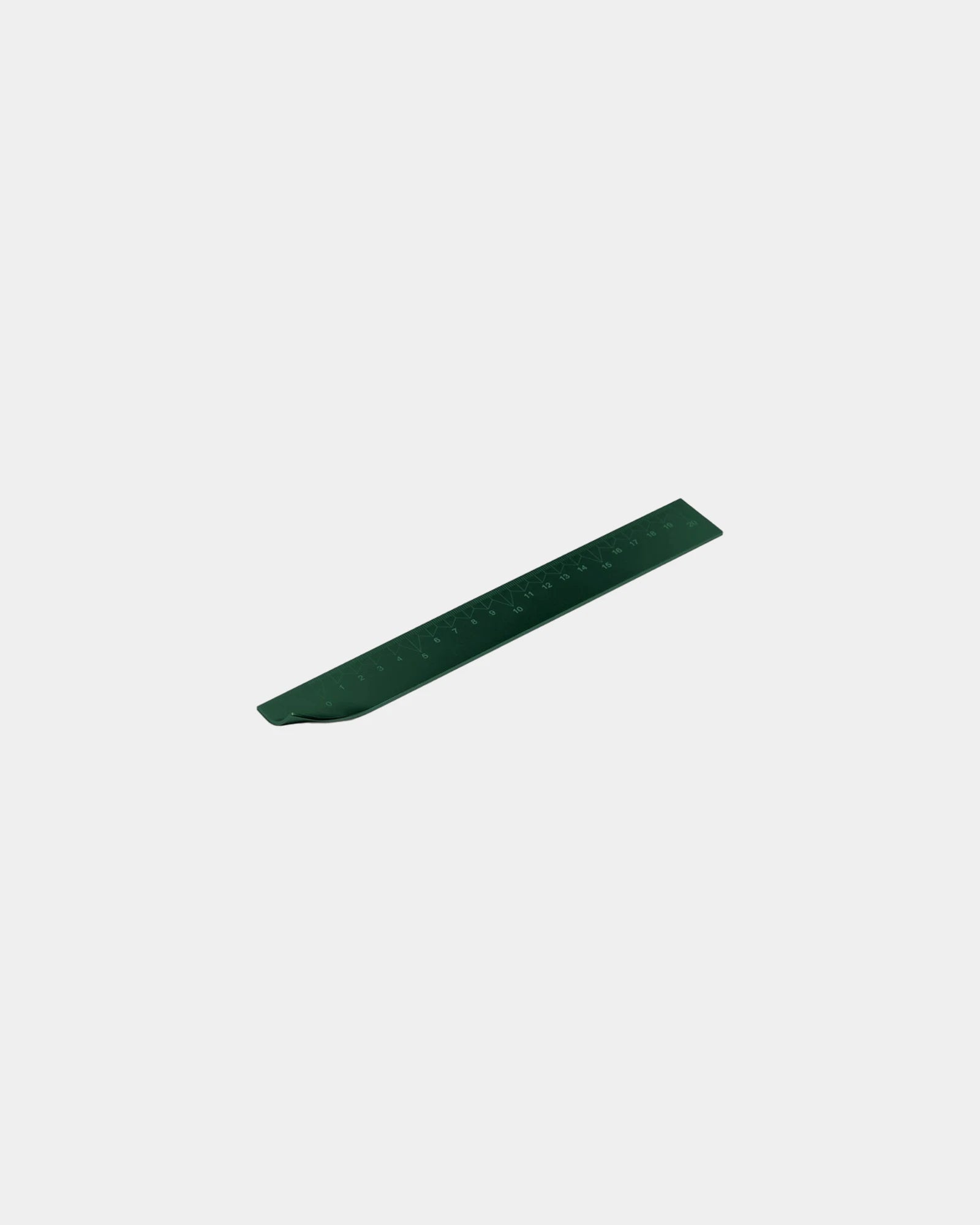Custom promotional aluminum desk ruler Lexon City Ruler - Green
