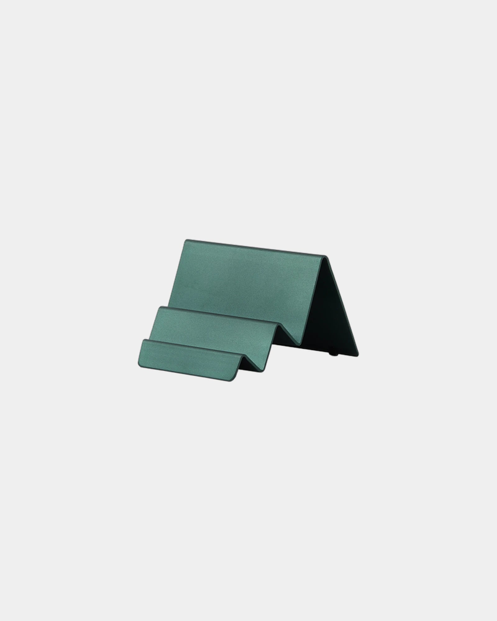 Custom aluminum City Card Stand Lexon - Green