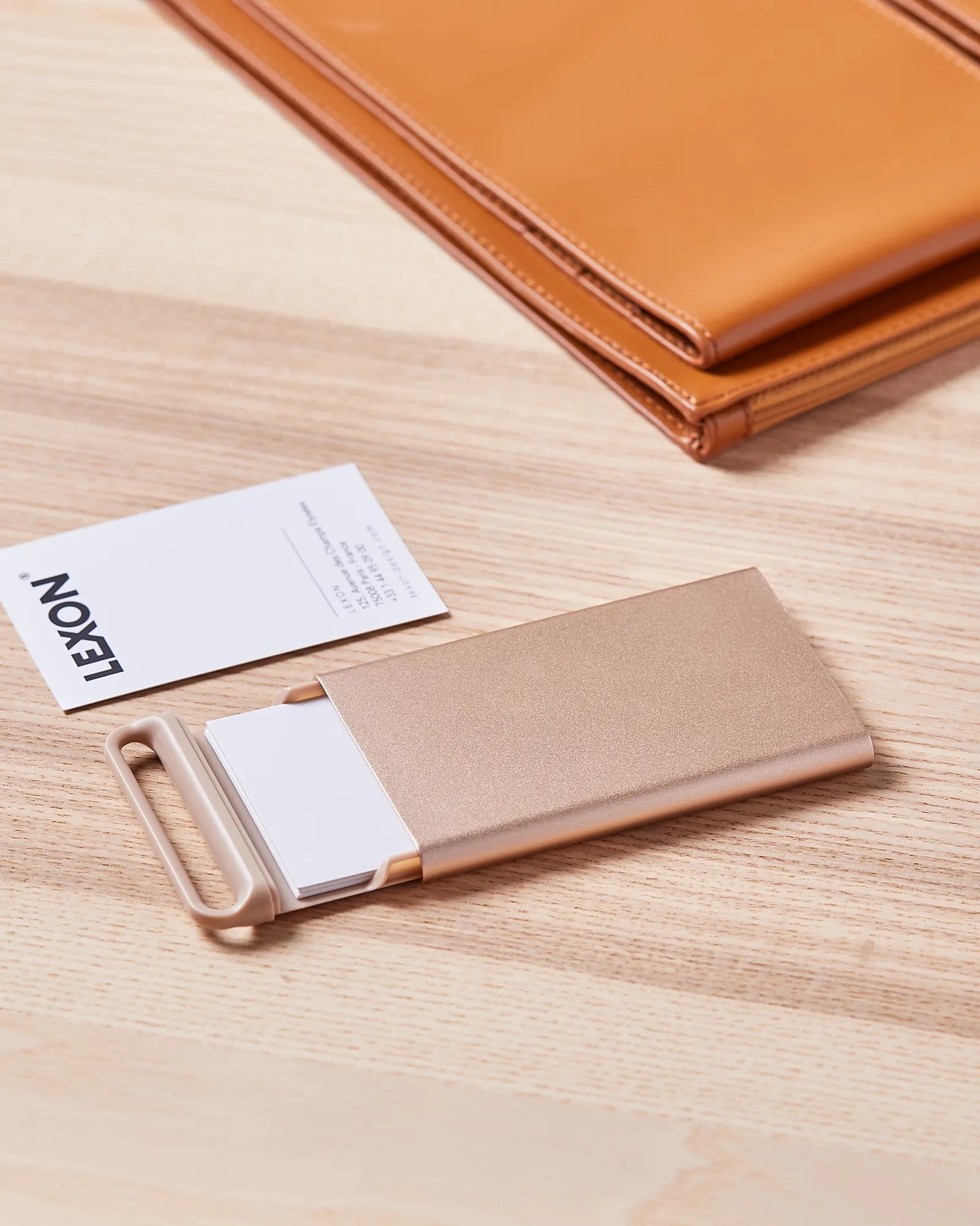 Custom aluminum business card holder Lexon Nomaday Card - 10