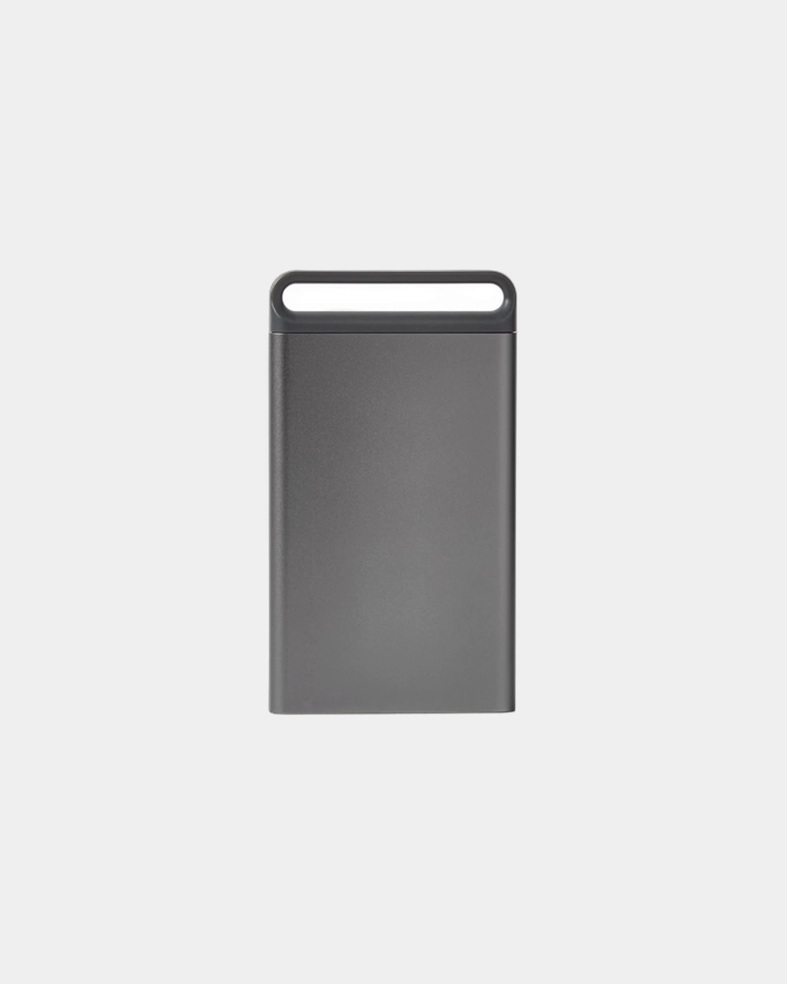 Custom aluminum business card holder Lexon Nomaday Card - Gun Metal