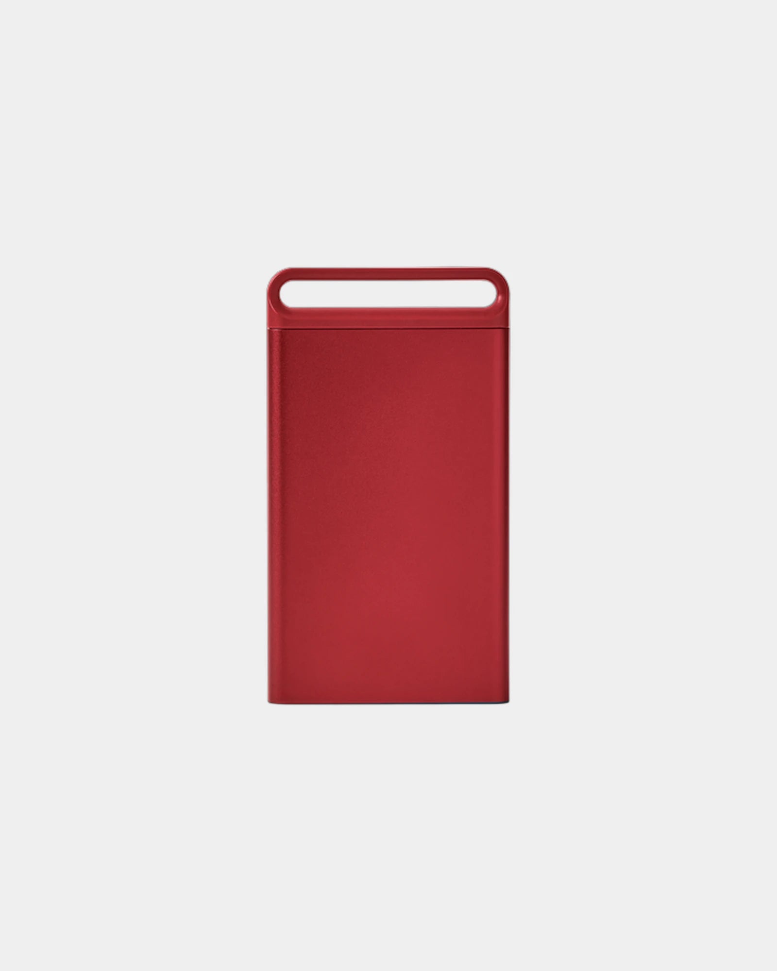 Custom aluminum business card holder Lexon Nomaday Card - Dark Red