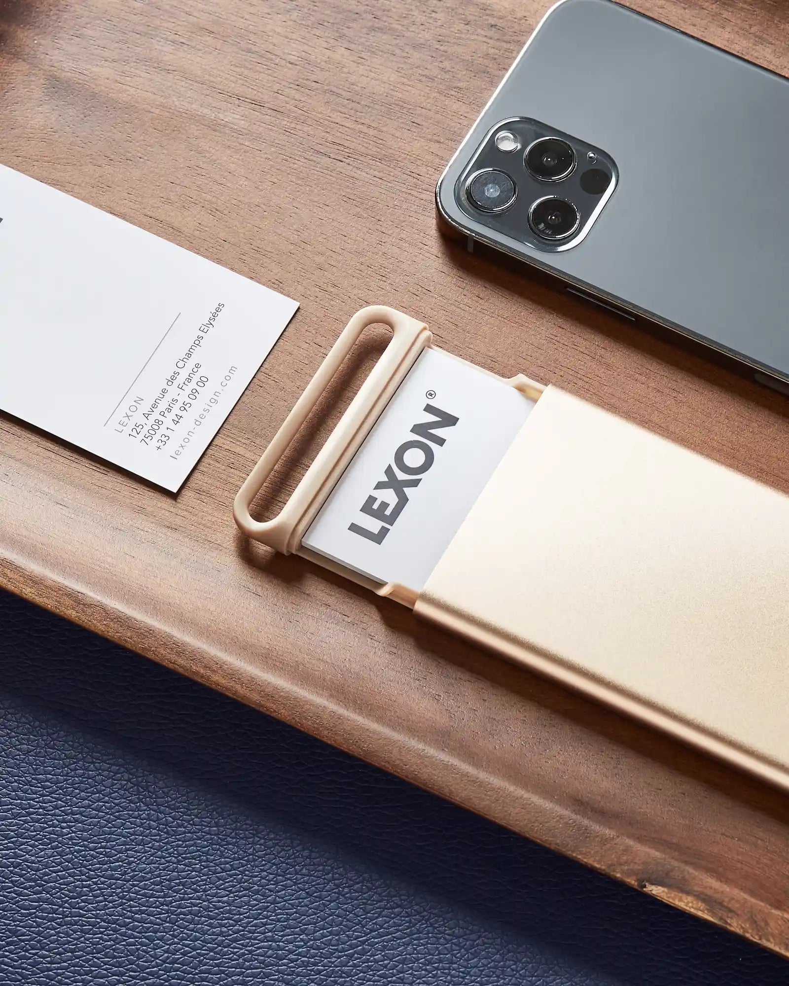 Custom aluminum business card holder Lexon Nomaday Card - 8