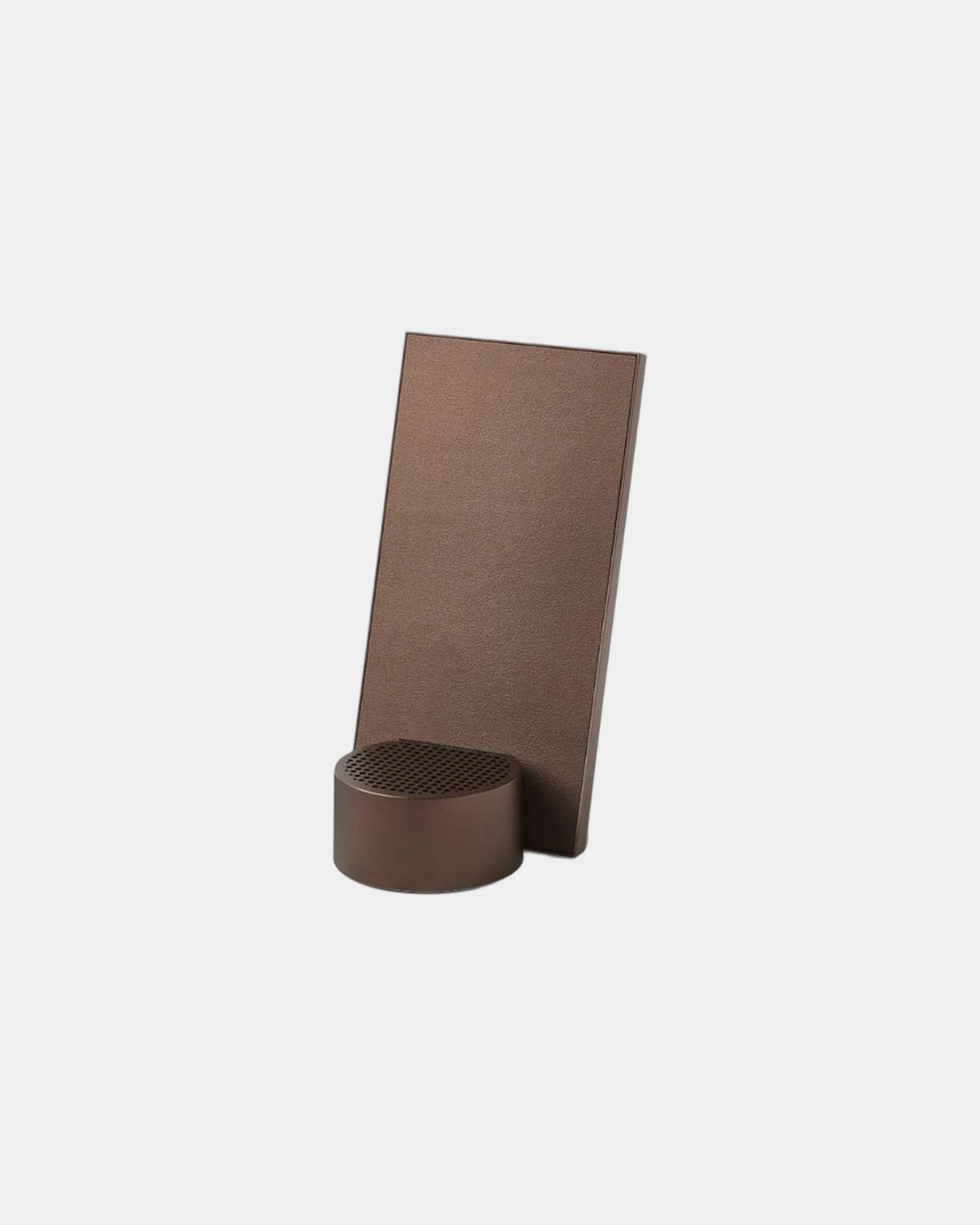 Custom wireless charging speaker Lexon City Energy Pro - Synthetic Leather Bronze