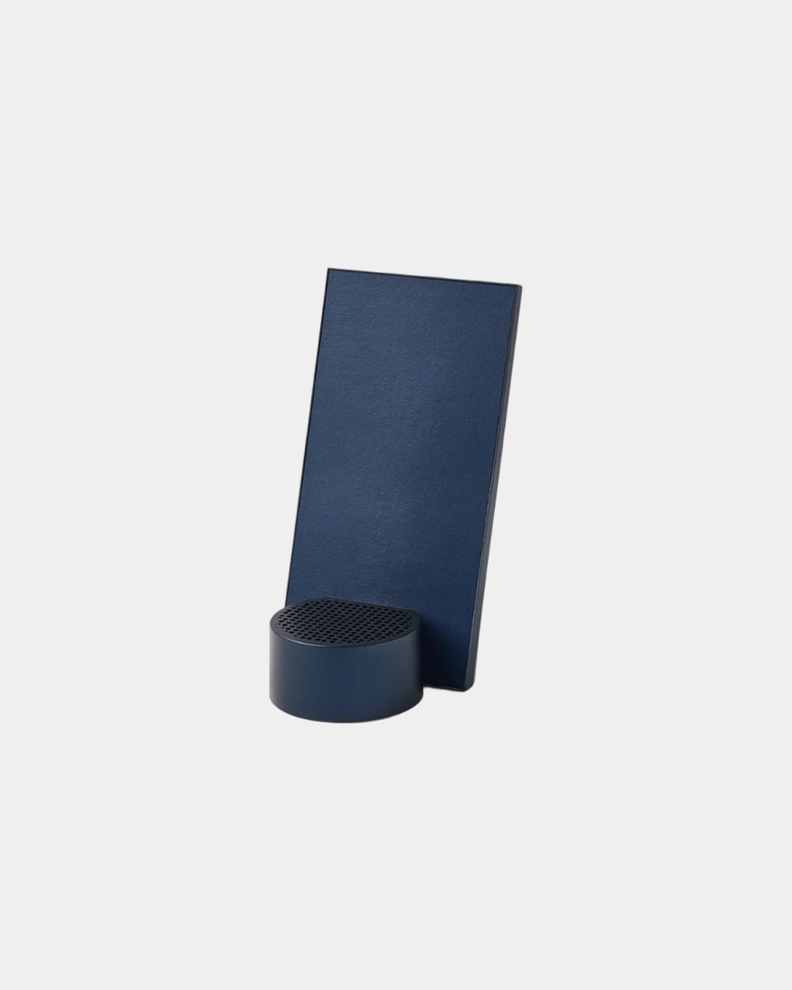 Custom wireless charging speaker Lexon City Energy Pro - Synthetic Leather Blue/Blue