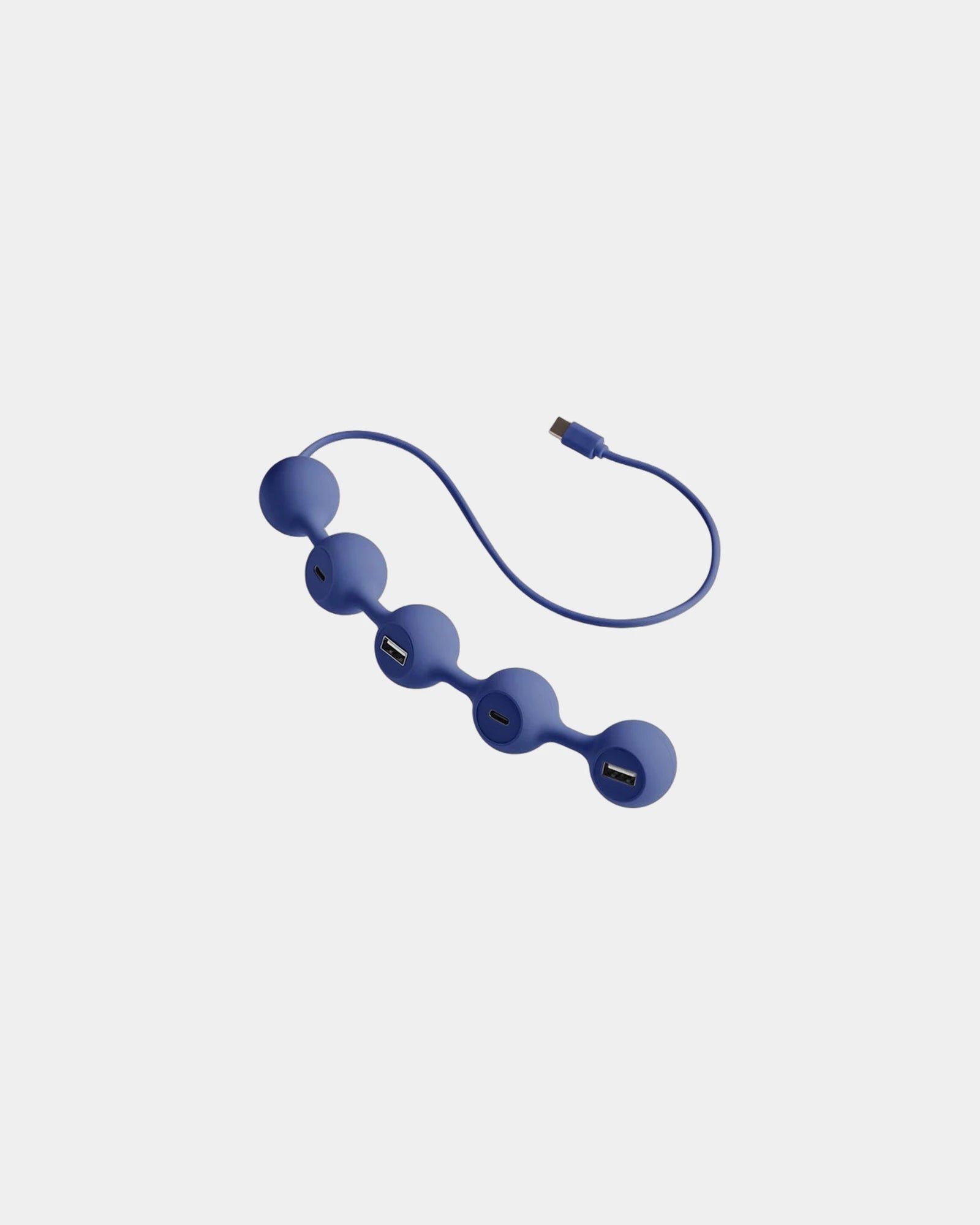 Custom USB-C hub Lexon Peas Hub-C - Dark Blue