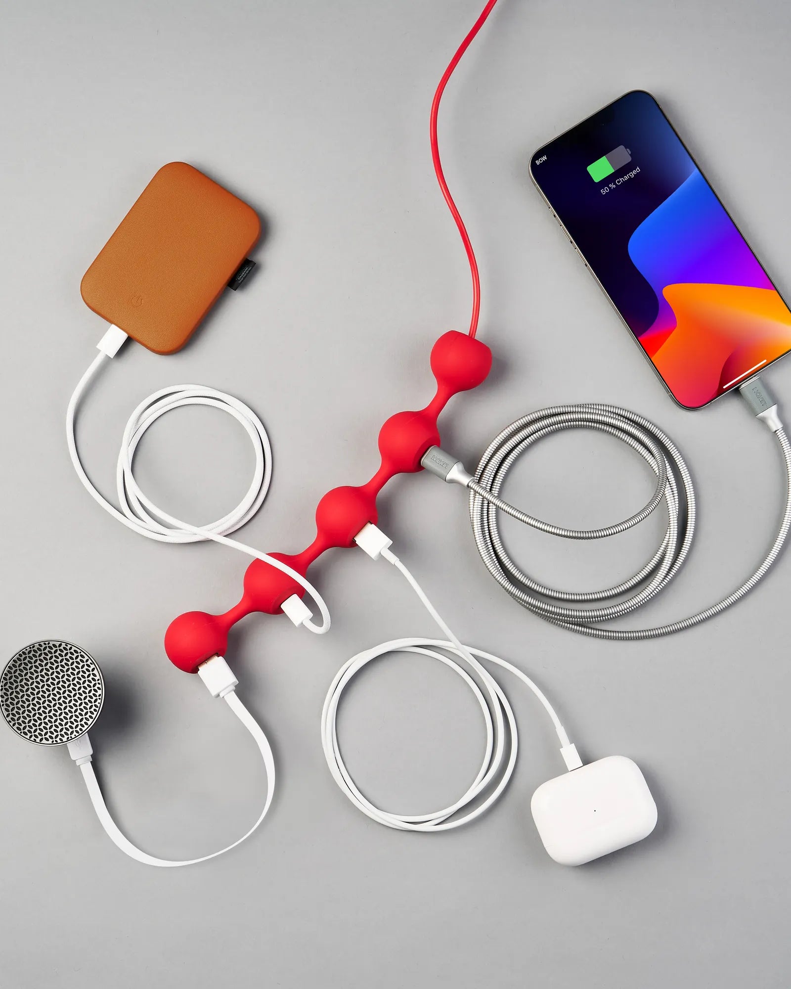 Custom silicone Peas Hub-C USB-C hub Lexon - 4