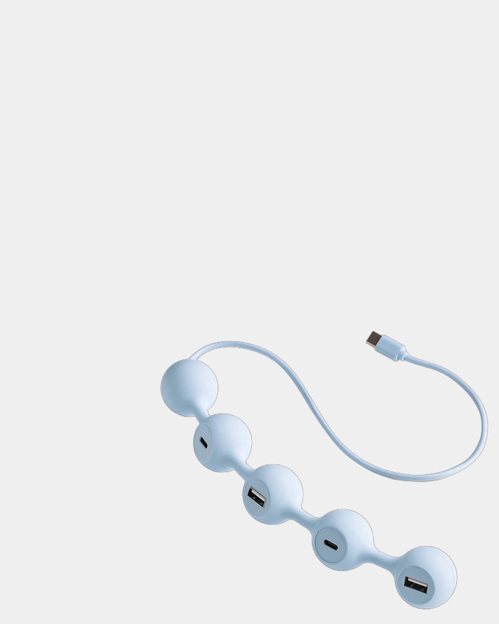 Custom silicone Peas Hub-C USB-C hub Lexon - 10