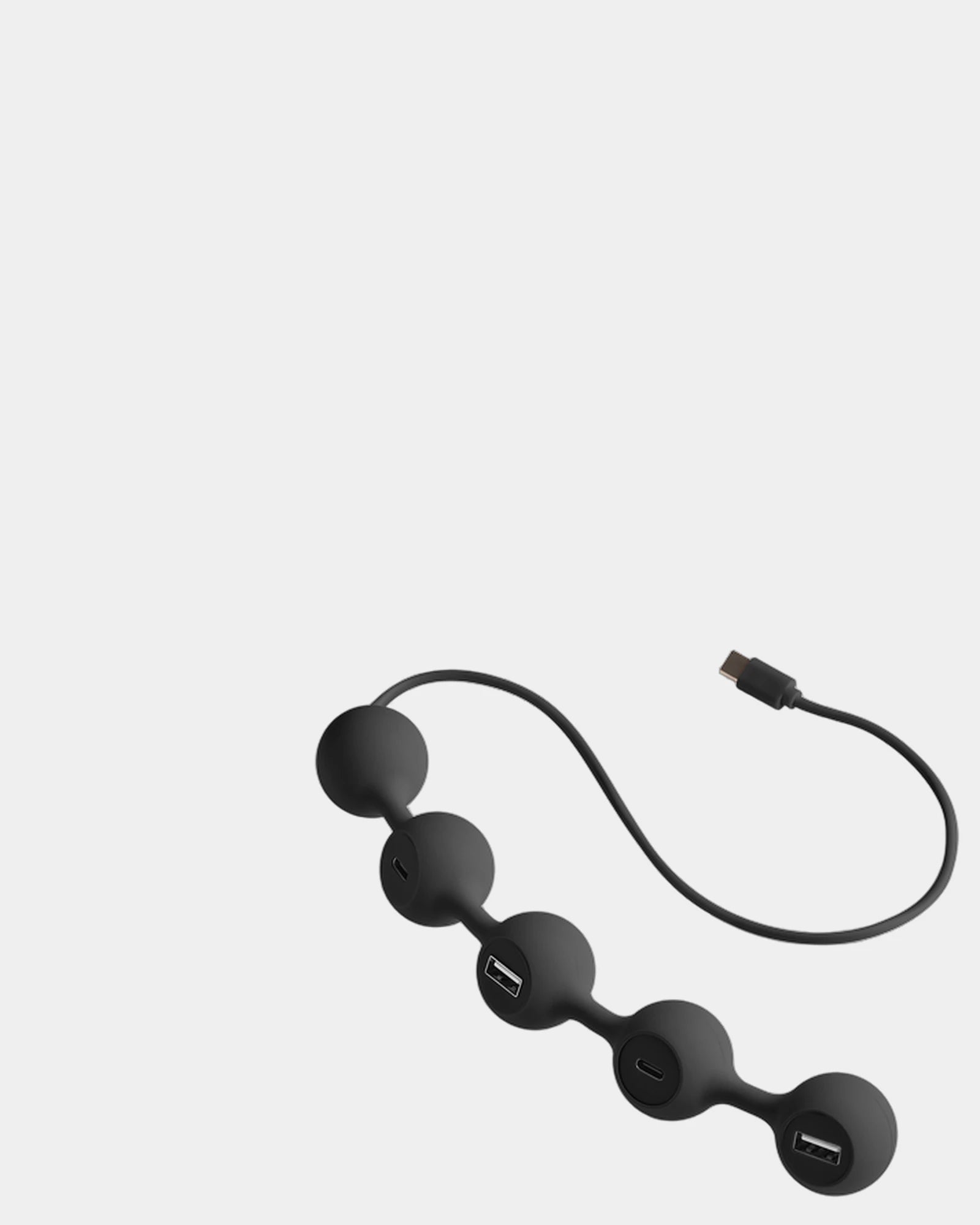 Custom silicone Peas Hub-C USB-C hub Lexon - 1
