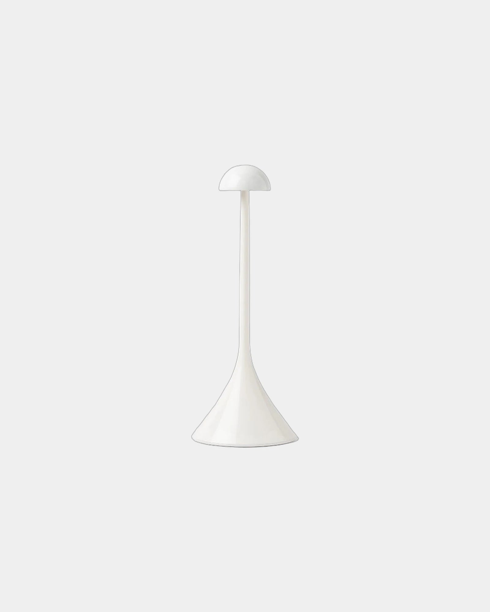 Custom LED table lamp Lexon Steli S - Dome - Glossy White