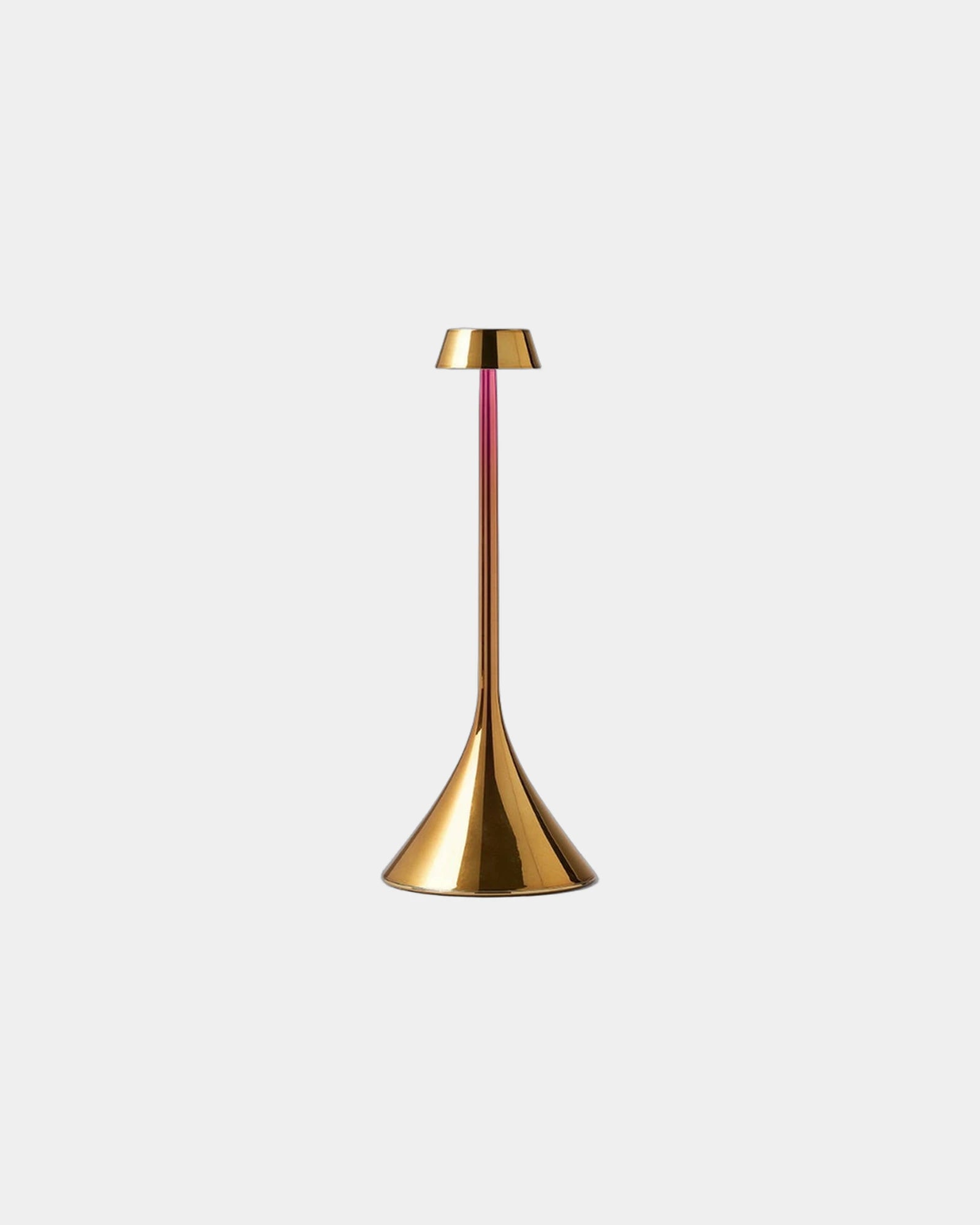 Custom LED table lamp Lexon Steli S - Dome - Metallic Gold