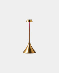 Custom LED table lamp Lexon Steli S - Dome - Metallic Gold