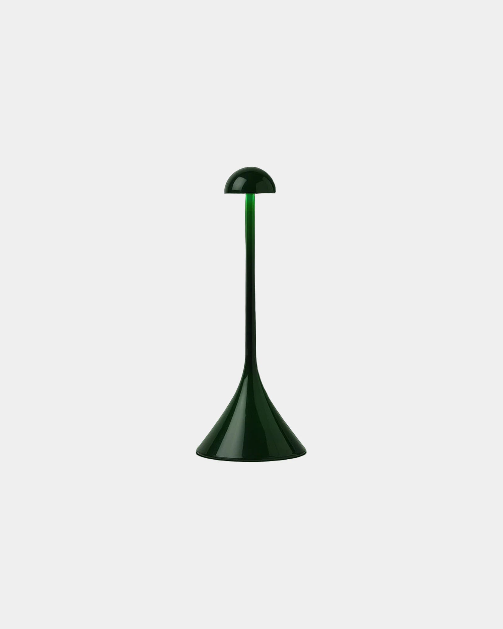 Custom LED table lamp Lexon Steli S - Dome - Glossy Black