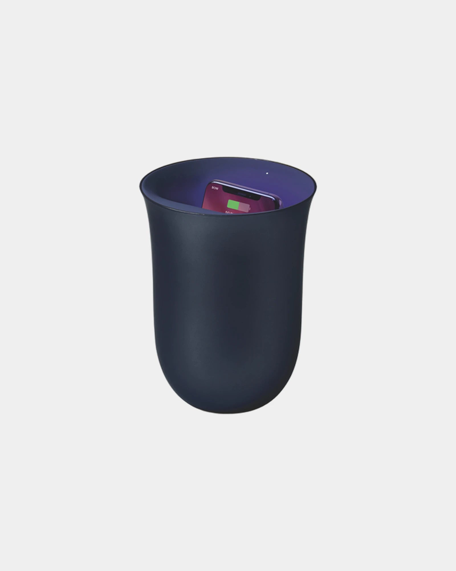 Custom UV sterilizer wireless charger Lexon Oblio - Dark Blue