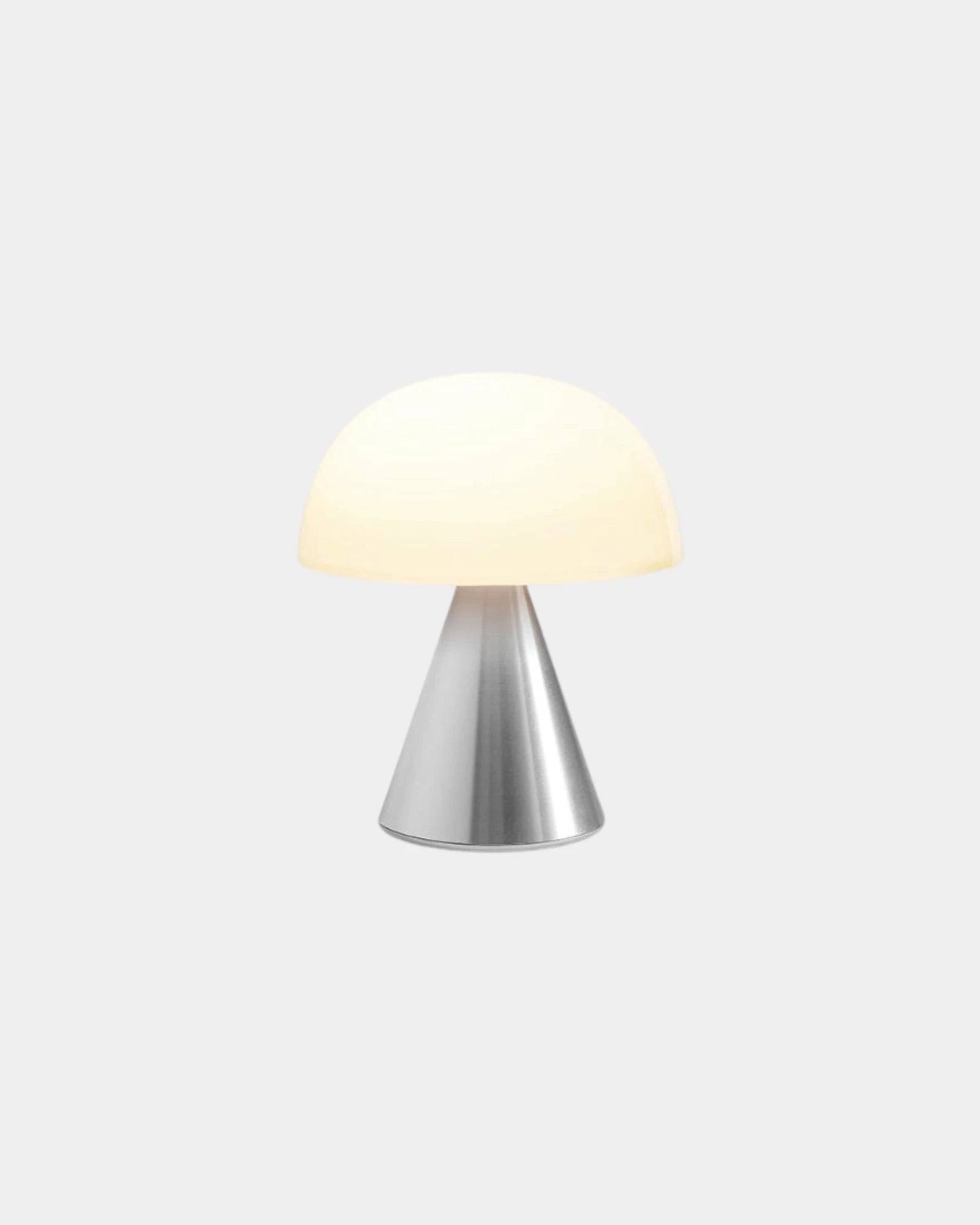 Custom rechargeable LED lamp Lexon Mina M - Alu Polished